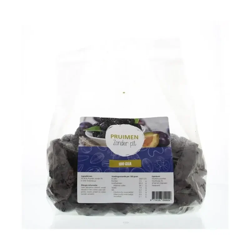 Mijnnatuurwinkel Pruimen zonder pit 1 kg