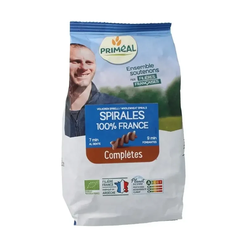 Primeal fusilli volkoren biologisch 500 gram