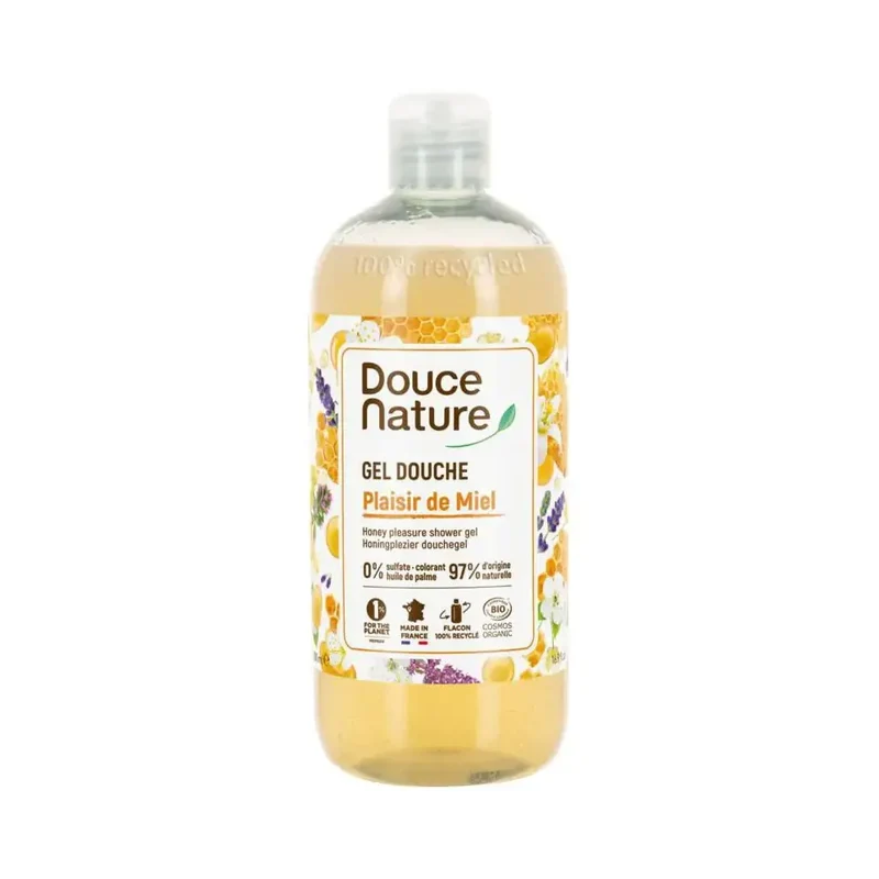 Douce Nature douchegel honing delice de mei 500 ml