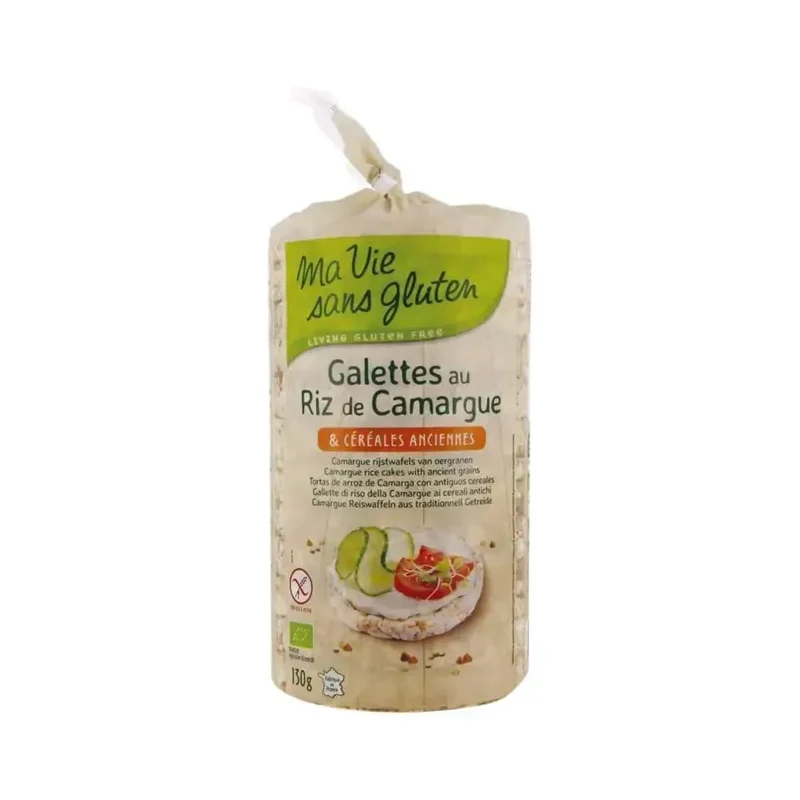 Ma Vie Sans Gluten Carmague rijstwafels met oergranen 130 gram