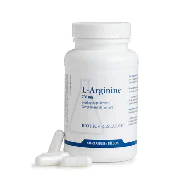 Biotics L-Arginine 700 mg 100 capsules