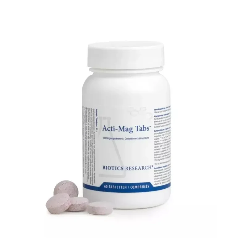 Biotics Acti-Mag Tabs 60 tabletten