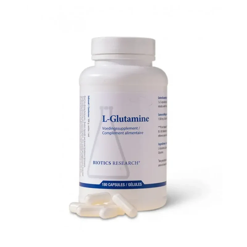 Biotics L-Glutamine 1500 mg 180 caps