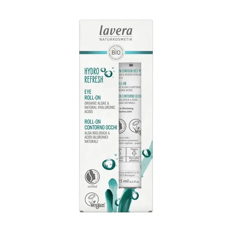 Lavera Hydro refresh eye roll-on 15 ml