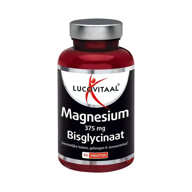Lucovitaal Magnesium bisglycinaat 375 mg 90 tabletten