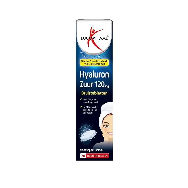 Lucovitaal hyaluronzuur 20 bruistabletten