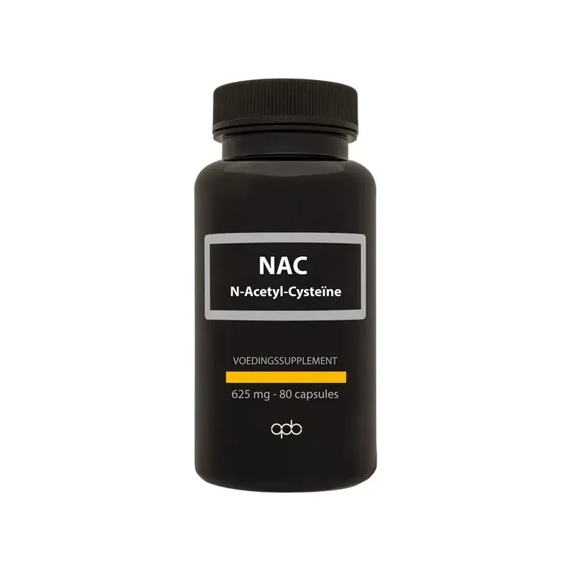 Apb Holland NAC (N-Acetyl-Cysteine) 625 mg puur 80 vcaps