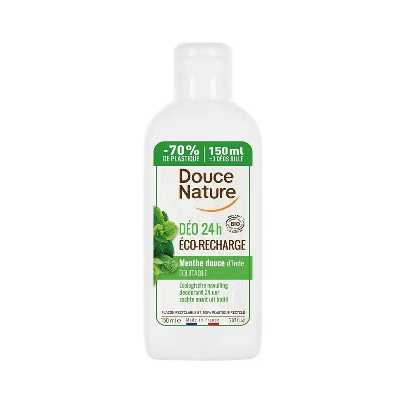 Douce Nature Deodorant mint navulling 150 ml