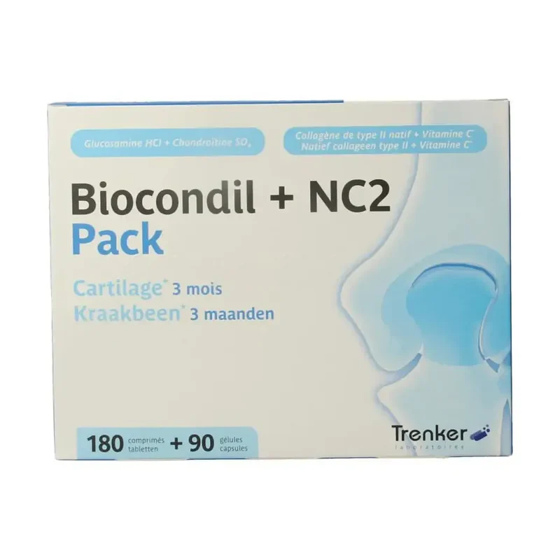 Trenker Biocondil 180 tabletten + NC2 90 caps pack