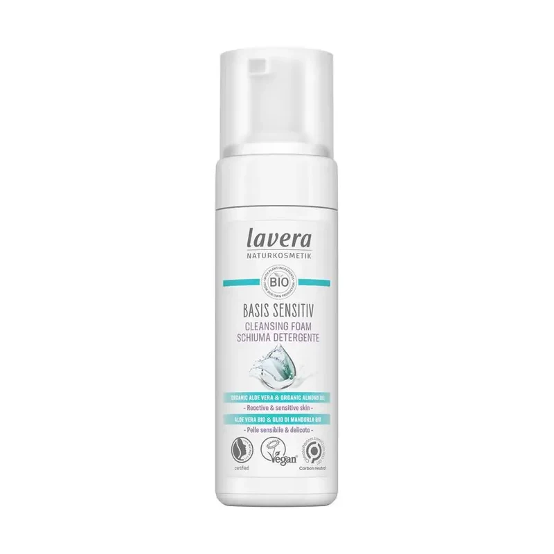 Lavera Basis sensitiv cleansing foam 150 ml