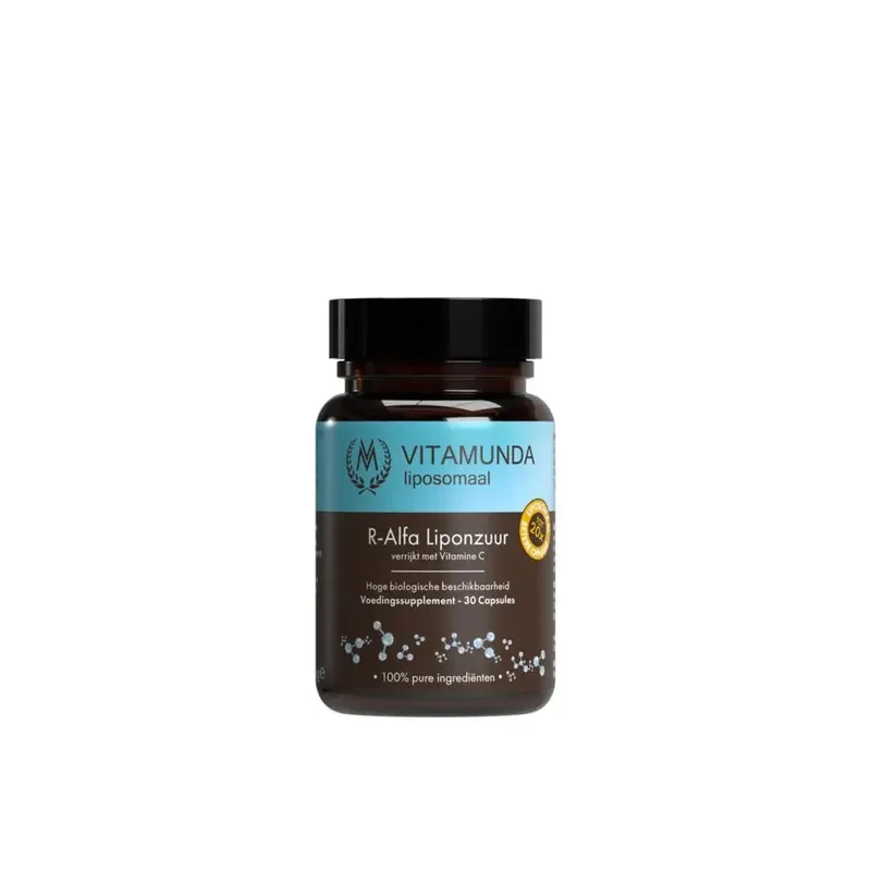 Vitamunda Liposomale R-alfa liponzuur 30 vcaps