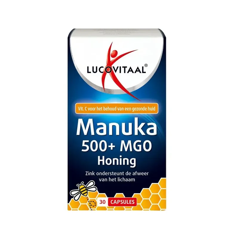 Lucovitaal Manuka honing zink 30 capsules
