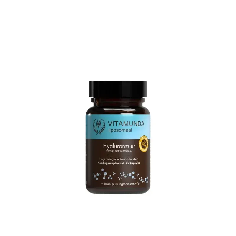 Vitamunda Liposomale hyaluronzuur 30 vcaps