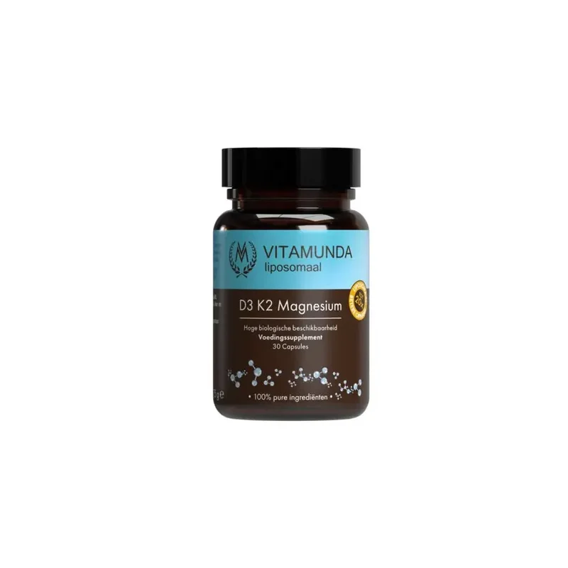 Vitamunda Liposomale magnesium D3 K2 30 vcaps