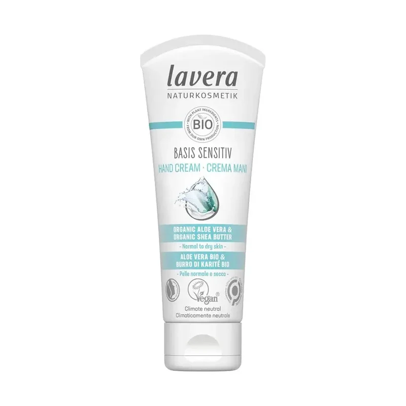 Lavera Basis Sensitiv handcreme/handcream EN-IT 75 ml