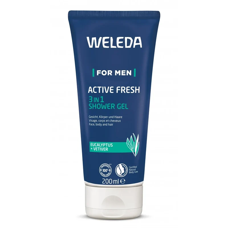 Weleda Men active fresh douchegel 200 ml