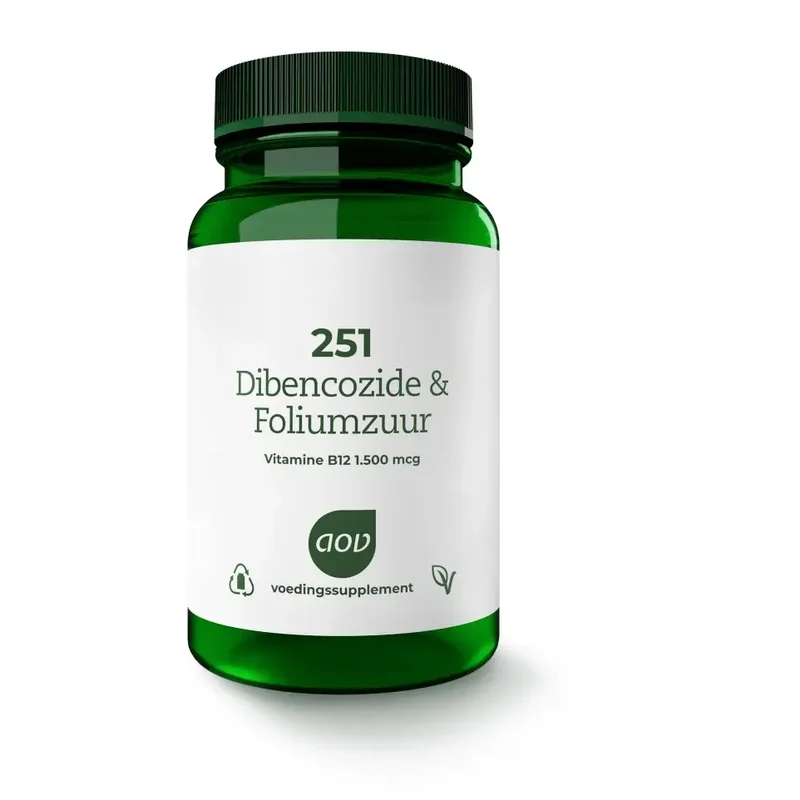 AOV 251 Dibencozide & foliumzuur 60 zuigtabletten