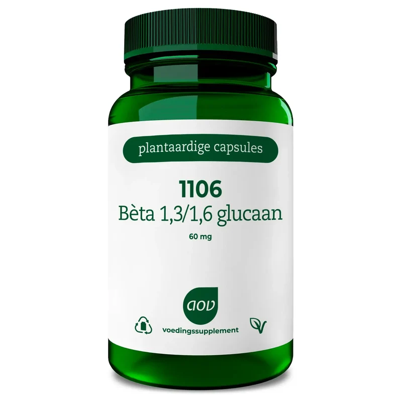 AOV 1106 Beta 1.3 glucaan 60 vcaps