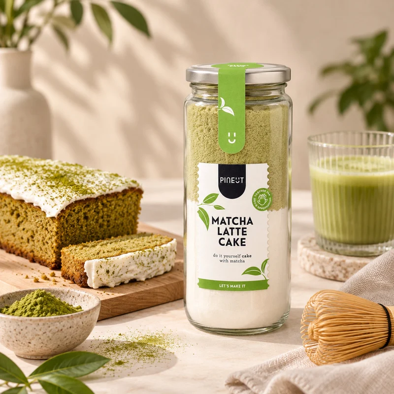 Matcha & Witte Chocolade Cake