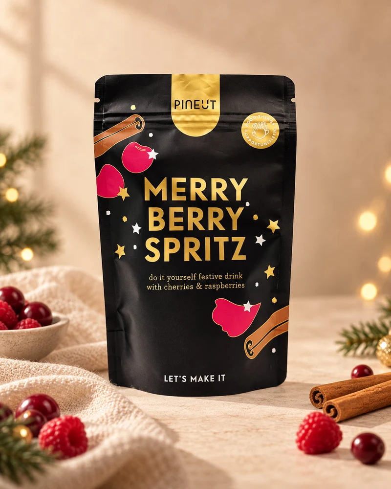 Holiday Special | Merry Berry Spritz Mocktail