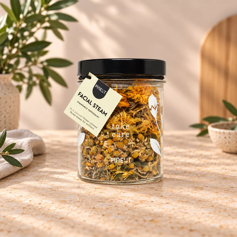 Facial Steam Chamomile Peppermint | Pot