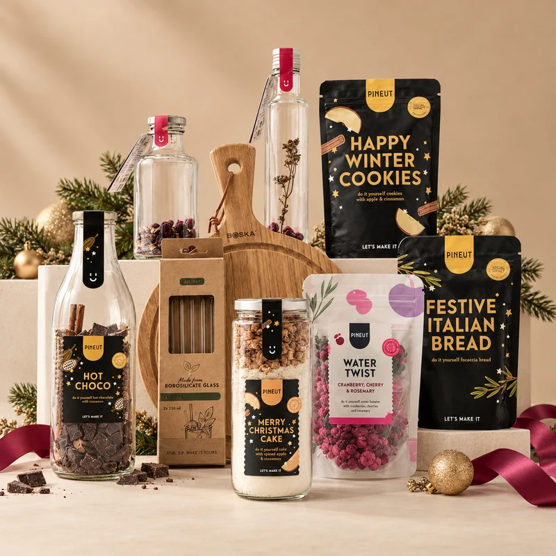 Origineel kerstpakket | Sociaal geproduceerd | Extra Large