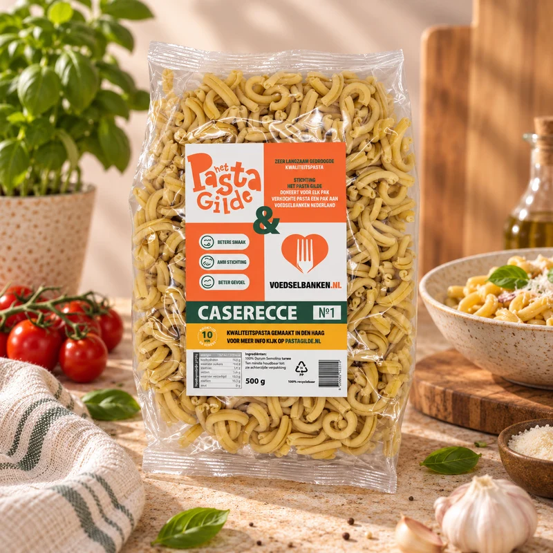 Pasta koken met impact | Caserecce pasta (1+1 voor de Voedselbank)