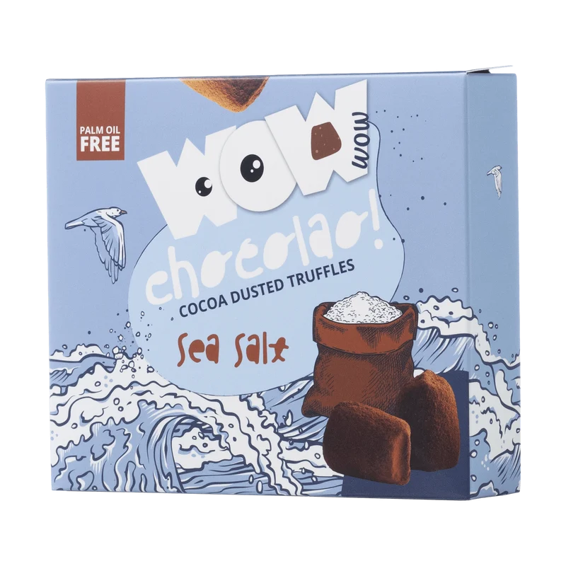 Sea salt Chocolate Truffles XL Box 250g | Luxury French Chocolate