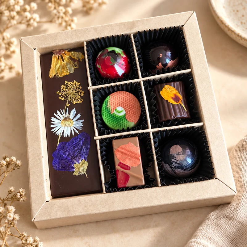 Combidoosje Small | Bloemenreep & 6 Bonbons