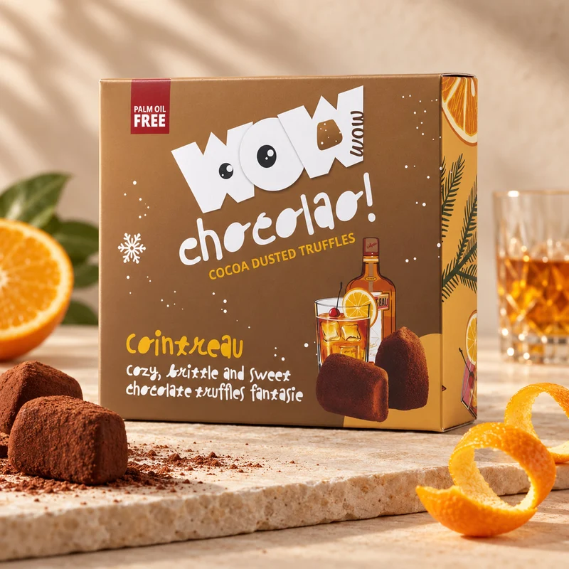 Cointreau Chocoladetruffels Kerst XL Box 250g