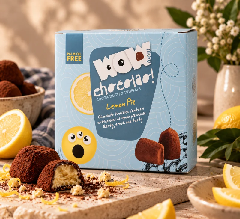 Lemon Pie Chocoladetruffels XL Box 250g