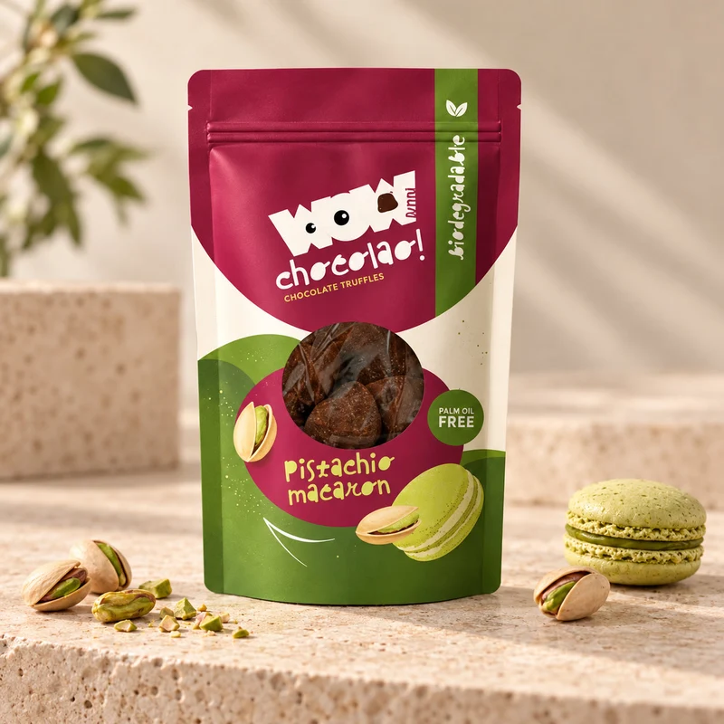 Pistache Chocolade Truffels | 200 gram