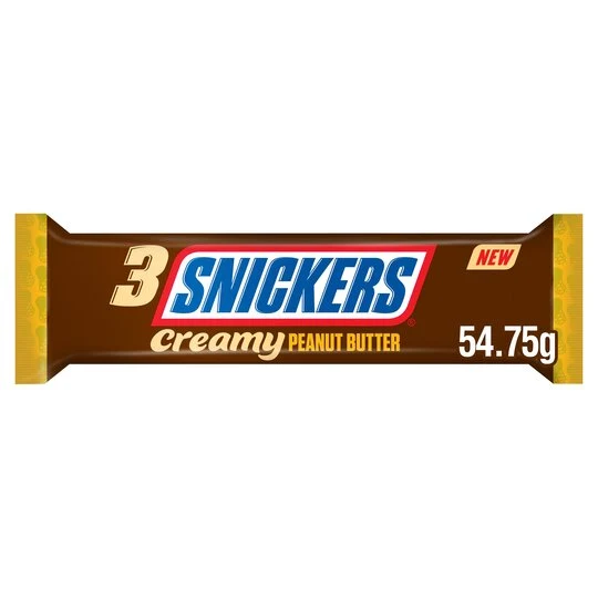 Snickers Creamy Peanutbutter 3-Pack - 32 Stuks