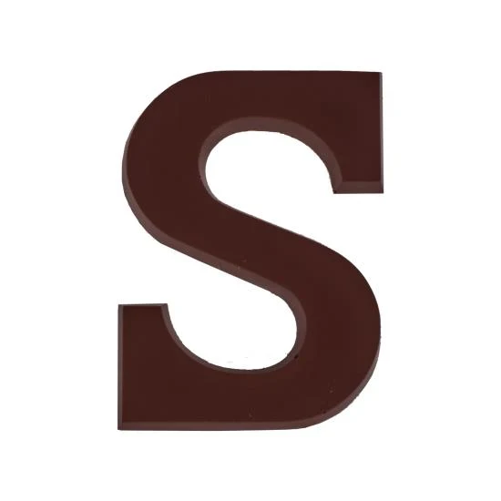 Chocolade Letter Puur S - 75 Gram
