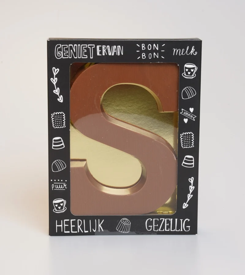 Chocoladeletter S 150 Gram