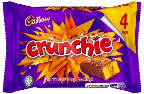 Cadbury Crunchy 10 x 4-Pack 104 Gram