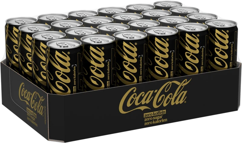 Coca Cola Zero Cafeïne Tray 24 x 33CL