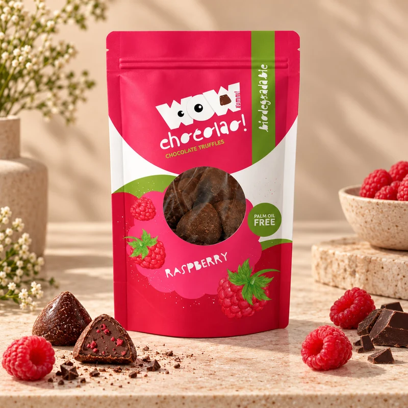 Framboos Chocolade Truffels | 200 gram