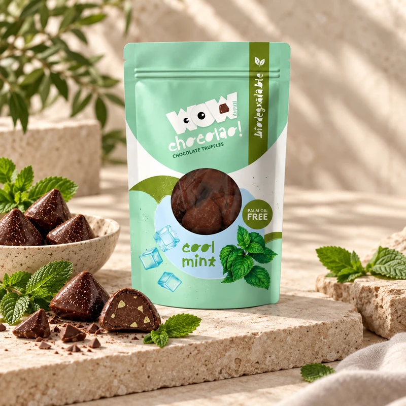 Mint Chocolade Truffels | 200 gram