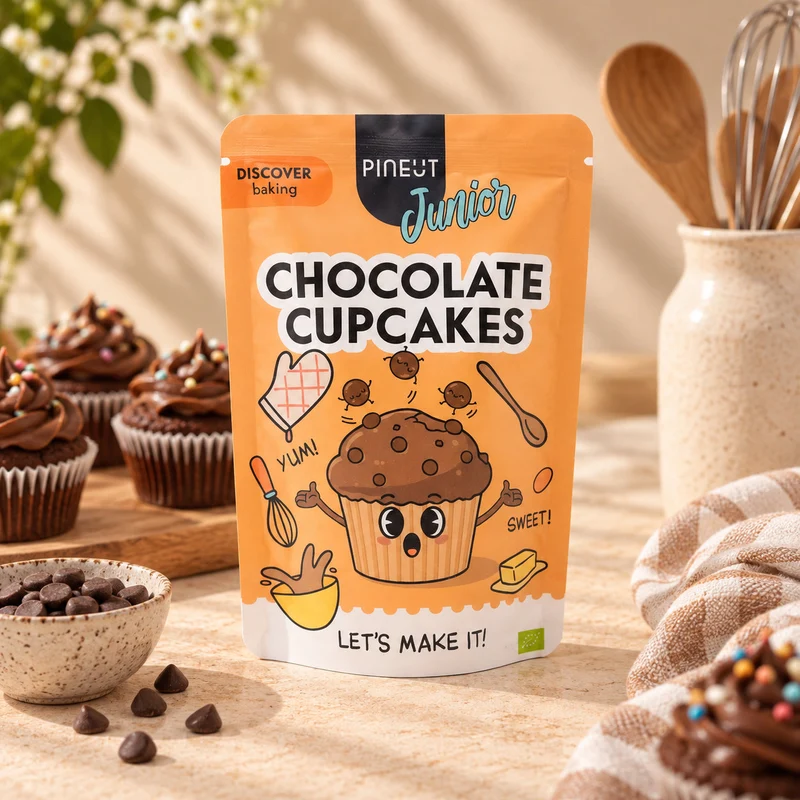 Chocolate cupcakes mix | Pineut Junior | BIO