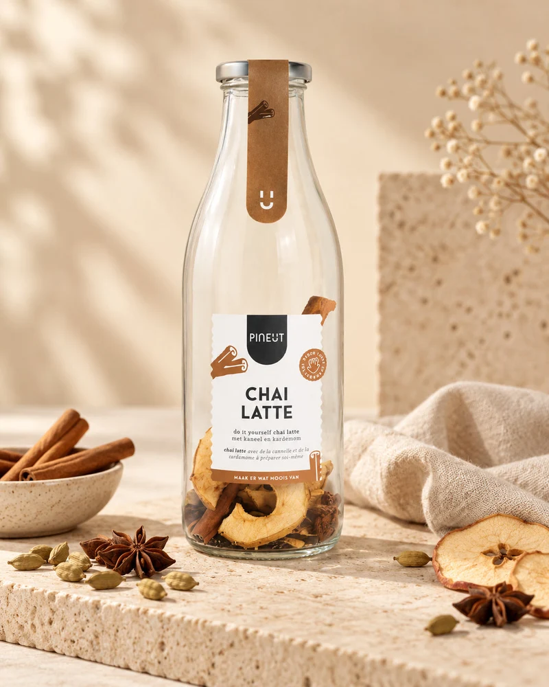Chai latte maken | DIY drankje in fles | Pineut | BIO