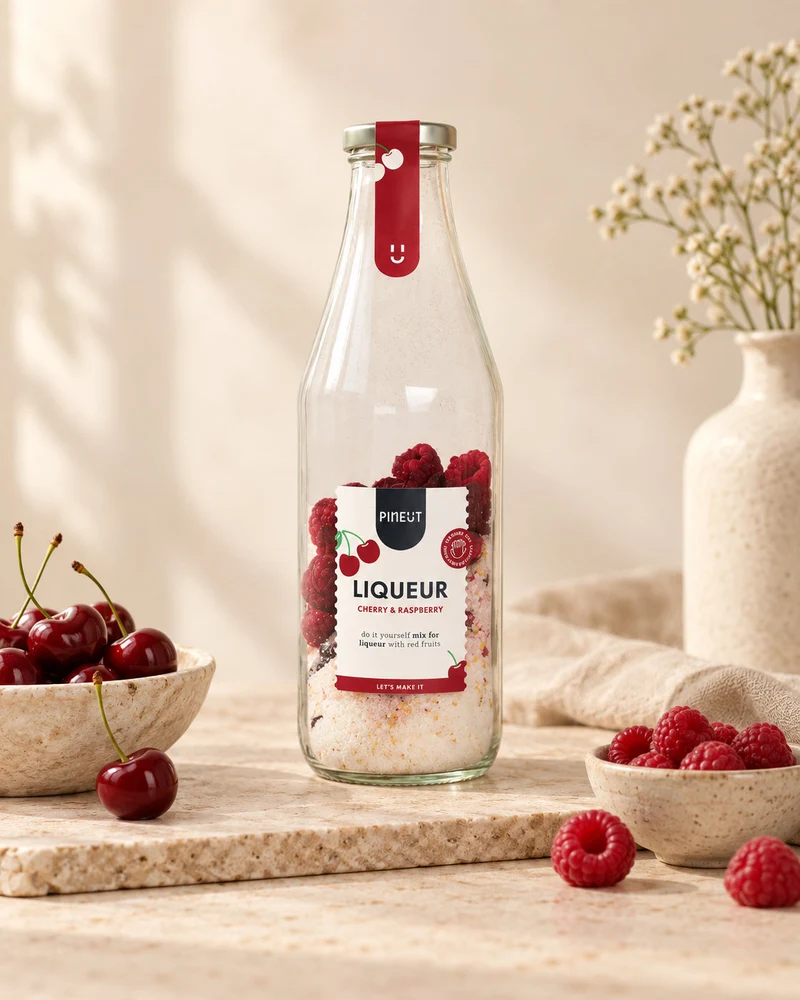 Kersenlikeur | Karaf | Cherry & Raspberry | BIO
