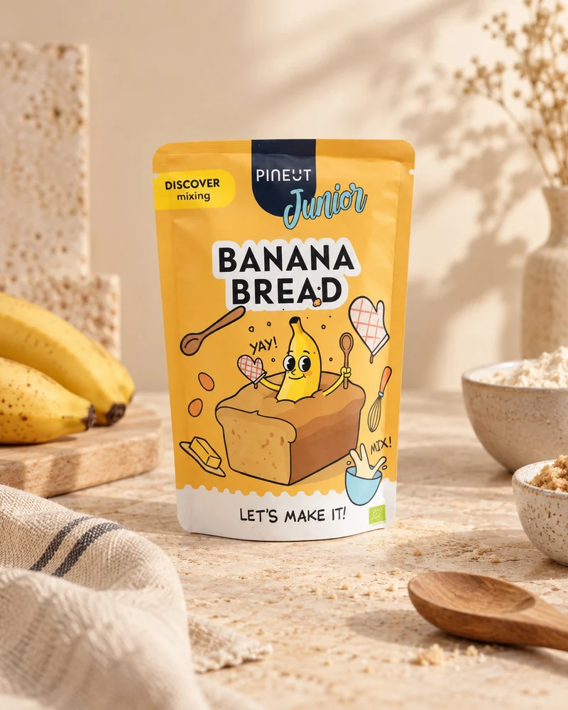 Banana bread mix | Pineut Junior | BIO