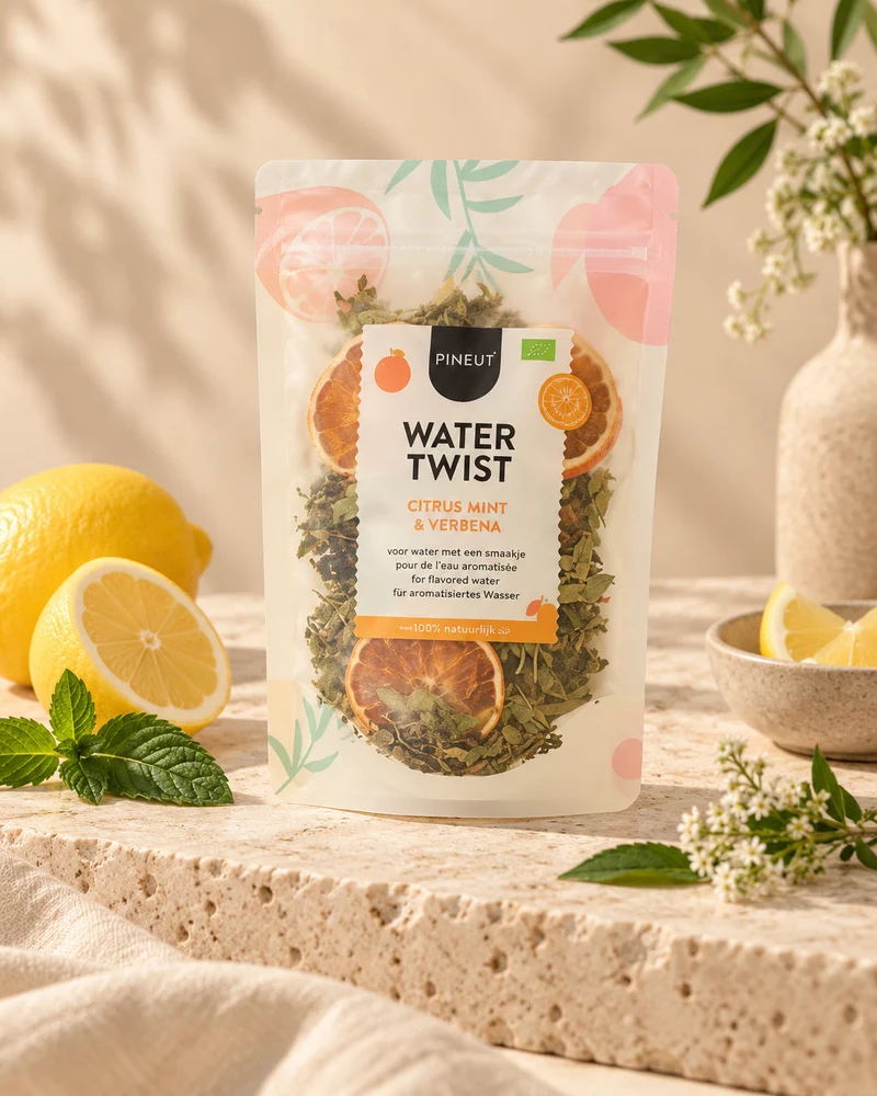 Watertwist Citrus Mint Verbena BIO Pouchbag