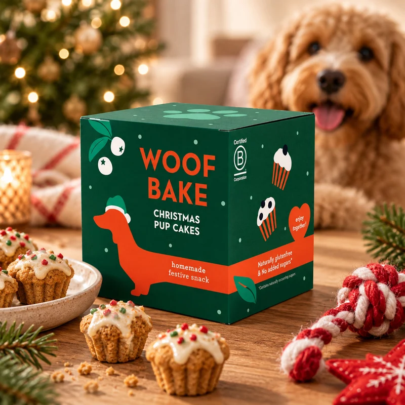 Woofbake Pupcakes | Christmas Giftpack | BIO