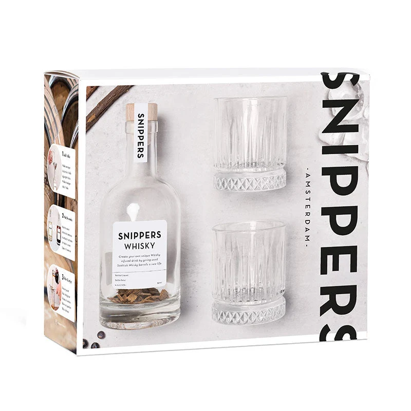 Originals Gift Pack Whisky | 2 Glasses | Snippers
