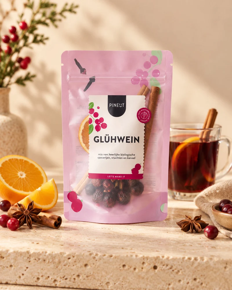 Glühwein | BIO | pouchbag | origineel winter cadeau