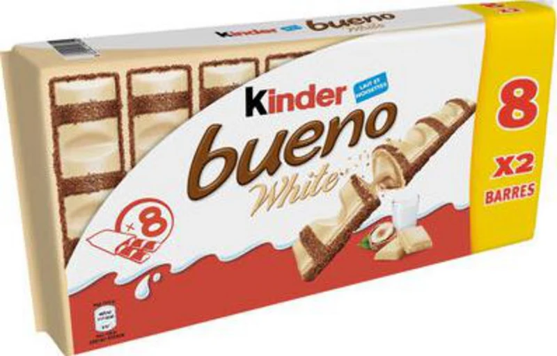 Kinder Bueno Wit T8 - 16 x 312 gram