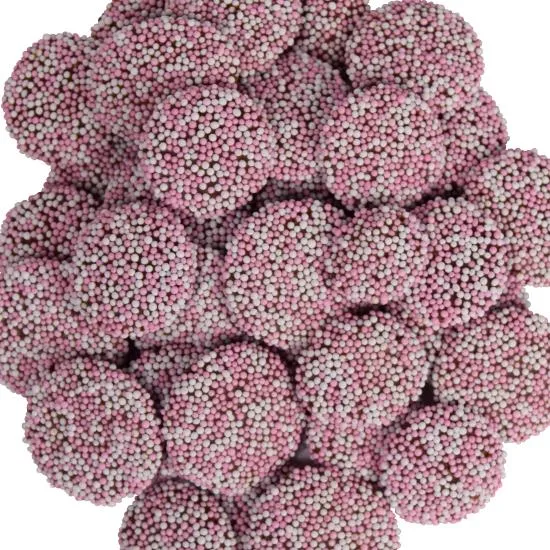 Chocolade Flikjes Roze Silo 500 Gram