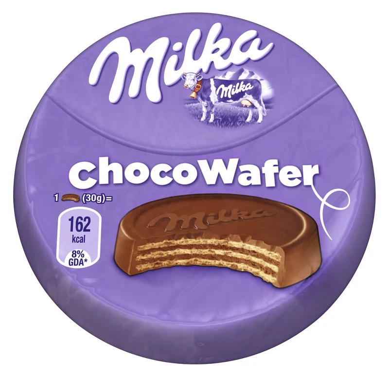 Milka Chocolade Wafer Melk 30x 30 Gram
